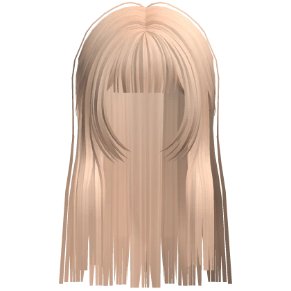 Blonde- Cute Preppy Chopped Straight Hair