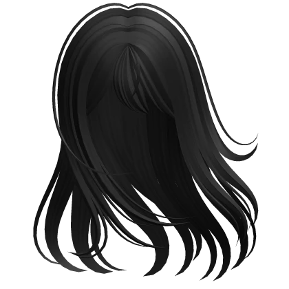 Windy Swirly Hair Black
