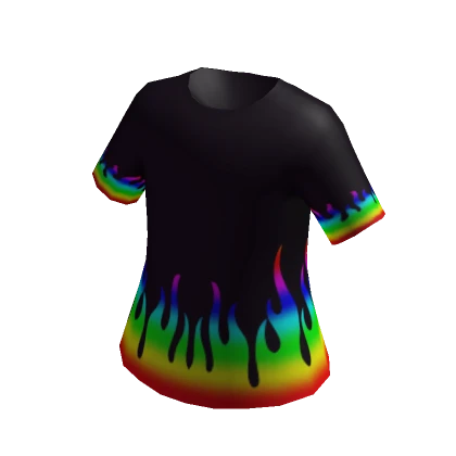 Rainbow Fire Shirt