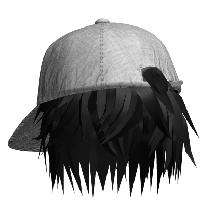 Spiky Anime Boys Emo Hair/Y2K Distressed Hat