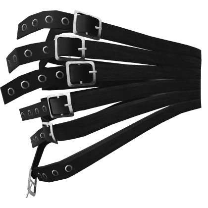Multiple Leather Tactical Belts