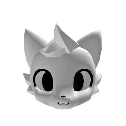 White Furry Head