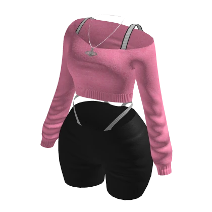 Baddie Sporty Girl Outfit 