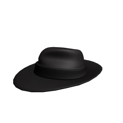 Dark Banded Fedora