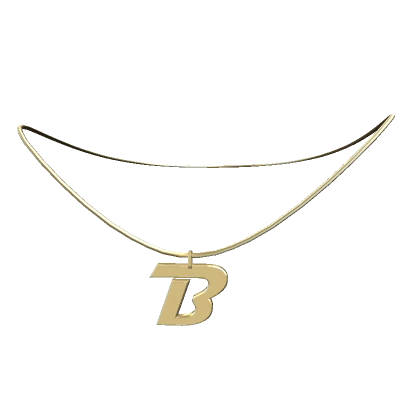 B: Initial Necklace