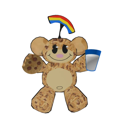 Cookie Rainbow Monkey 🍪 🥛 🌈 🐵