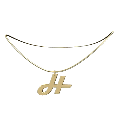 H: Initial Necklace