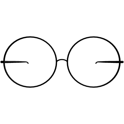 Black Round Glasses