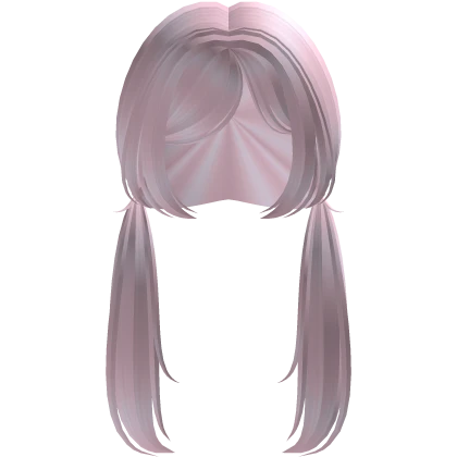  ♡ cute long anime pigtails pastel pink kawaii