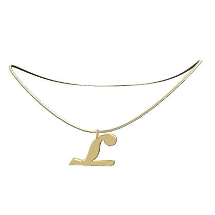 L: Initial Necklace