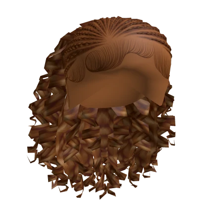 Feed In Braids W/ Curls [Ginger]