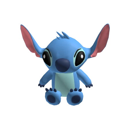 Stitch Matching Blue  holdable  Plushie