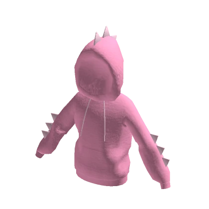 Dino Hoodie Pink