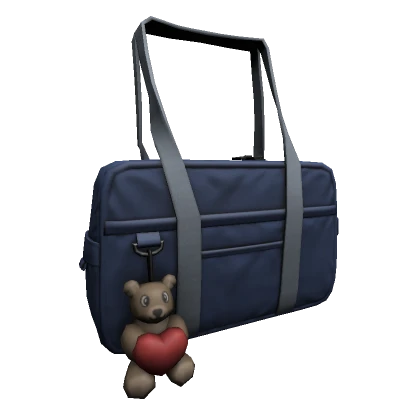 (1.0) Blue Japanese School Bag