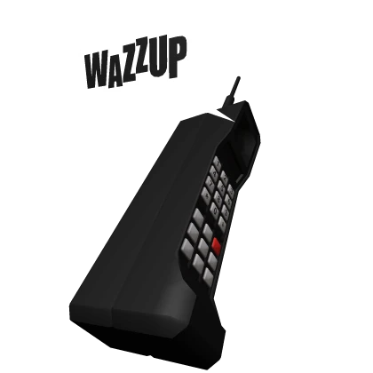Wazzup 80s Brick Phone