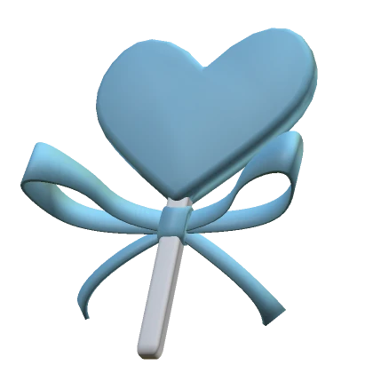 Cyan Kawaii Lollipop /w Bow Tie