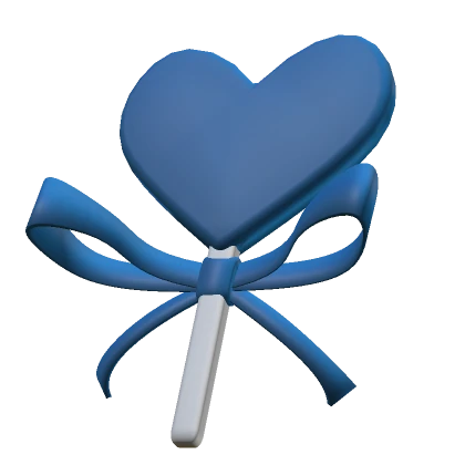 Blue Kawaii Lollipop /w Bow Tie