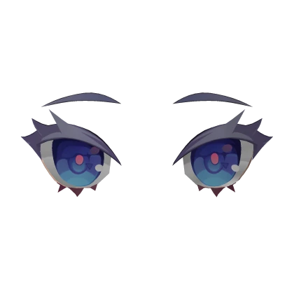 Citlali's Blue Anime Eyes (3D Face) | Genshin