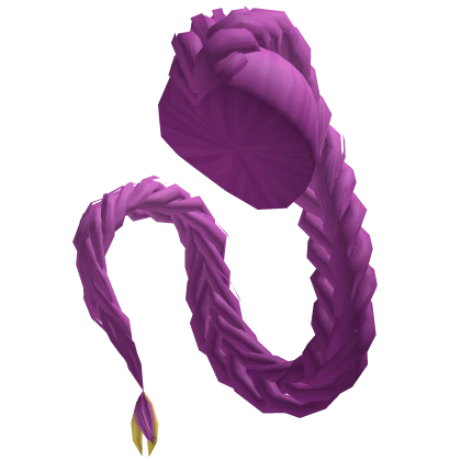 Popstar Hunter Rumi Purple Braided Hair 1.0