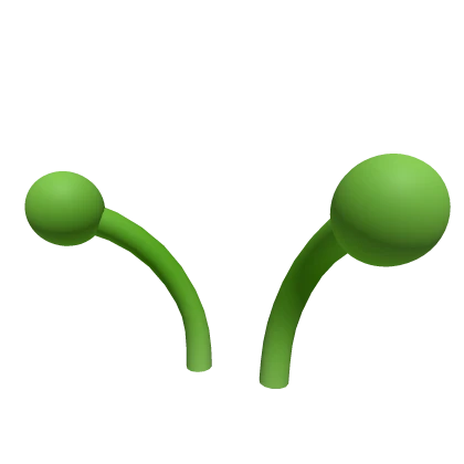 Green Alien Antennae