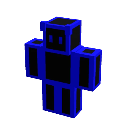 (1.0 Blue) Blocky Avatar