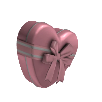 On-hand Heart Gift w/ Bow (Pink)