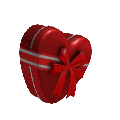 On-hand Heart Gift w/ Bow (Red)