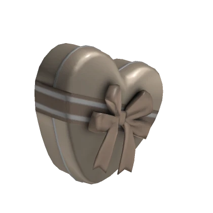 On-hand Heart Gift w/ Bow (Beige)