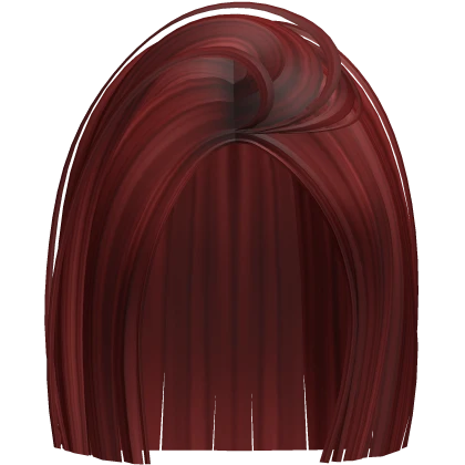 Straight Short Baddie Bob (Red)