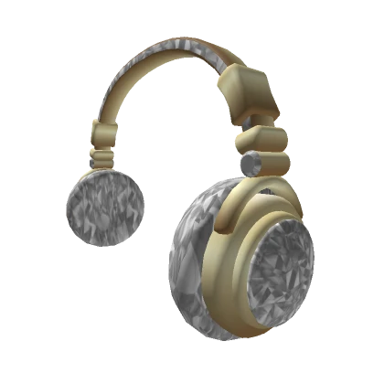 Silver Sparkle Bejewelled Headphones