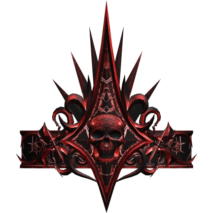 Crimson Skullbound Crown