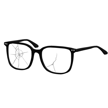 Cracked Nerd Glasses