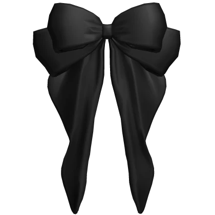Big Hair Bow Black
