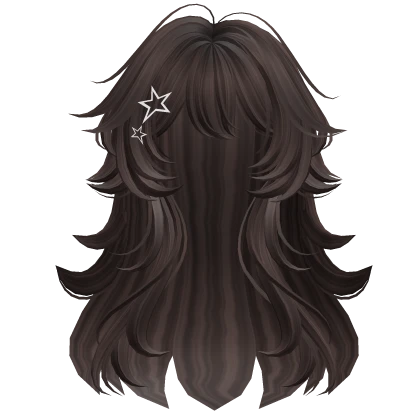 Super Fluffy Wavy Anime Hairstyle (Brown)
