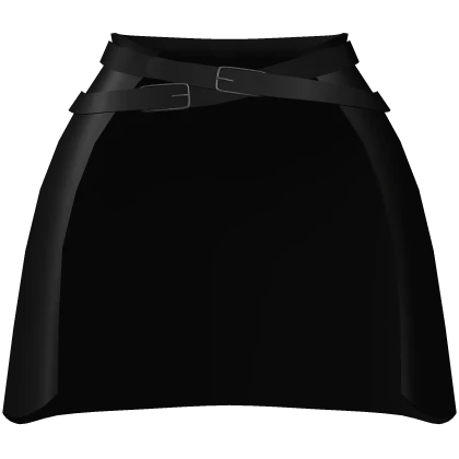 Woman Black Gothic Waist Coat w Belt 1.0