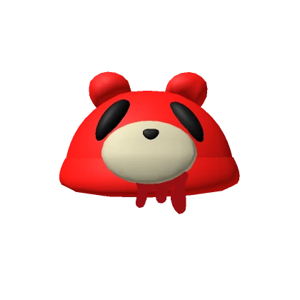 Red Monster Plushie Beanie