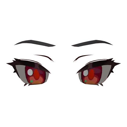 Ellen Joe's Red Anime Eyes (3D Face) | ZZZ