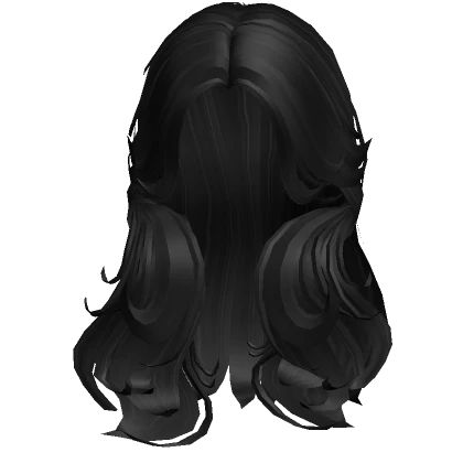 Vapory Layered Flowy Hair 
( Black )