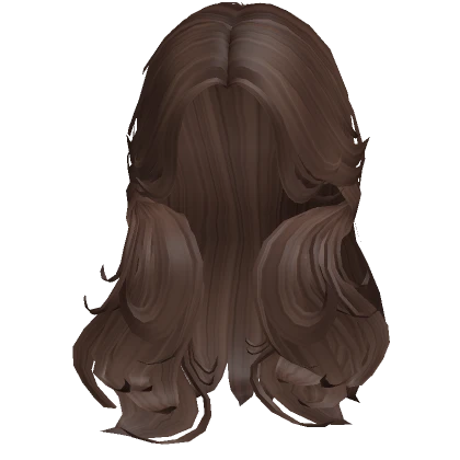 Vapory Layered Flowy Hair 
( Brown )