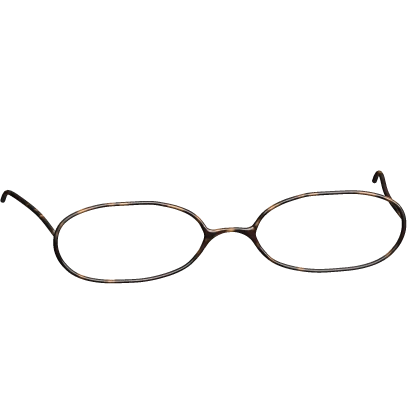 Stylish Doll 2000's Nerd Glasses in Tortoise Brown