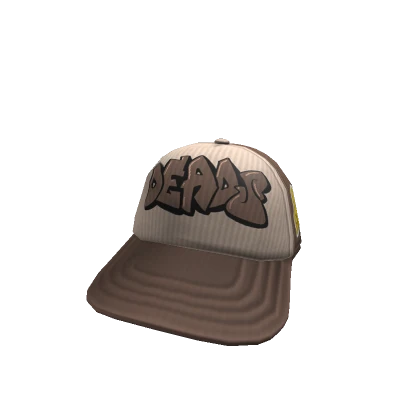 Beige&Brown Y2K DeadsV2 cap