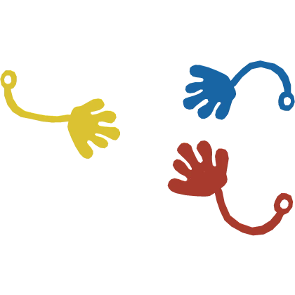 ⭐🌈 Kidcore Silly Sticky Hands