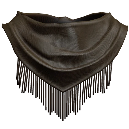 brown neck scarf