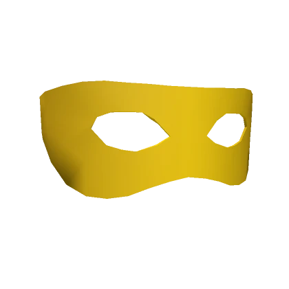 Superhero Mask - Gold