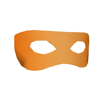 Superhero Mask - Orange