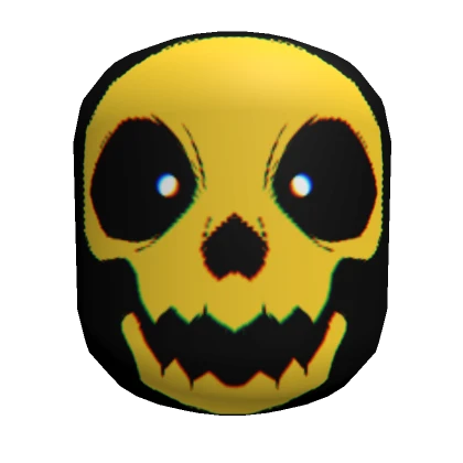 Skull Mask - Yellow