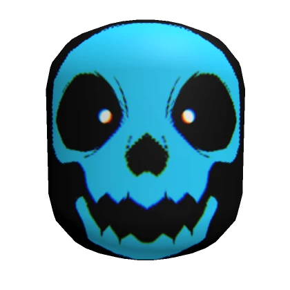 Skull Mask - Blue