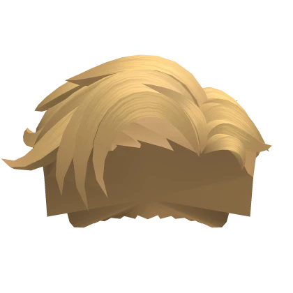 Short Sideswept Hair | Blonde