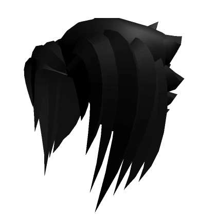 Edgey Black Spikey Hair