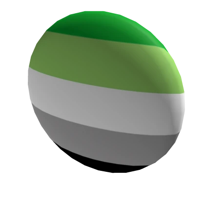 📍Aromantic Pride Pin Badge